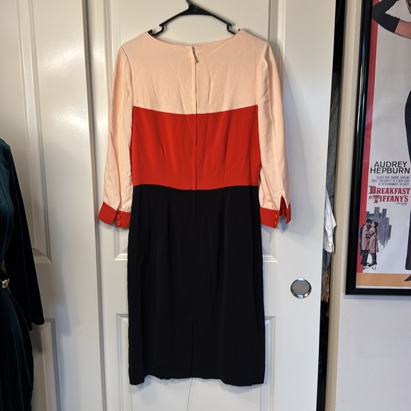 Kate Spade ♠️ Parker Colorblock Sheath Dress Taylor Swift - Picture 11 of 16